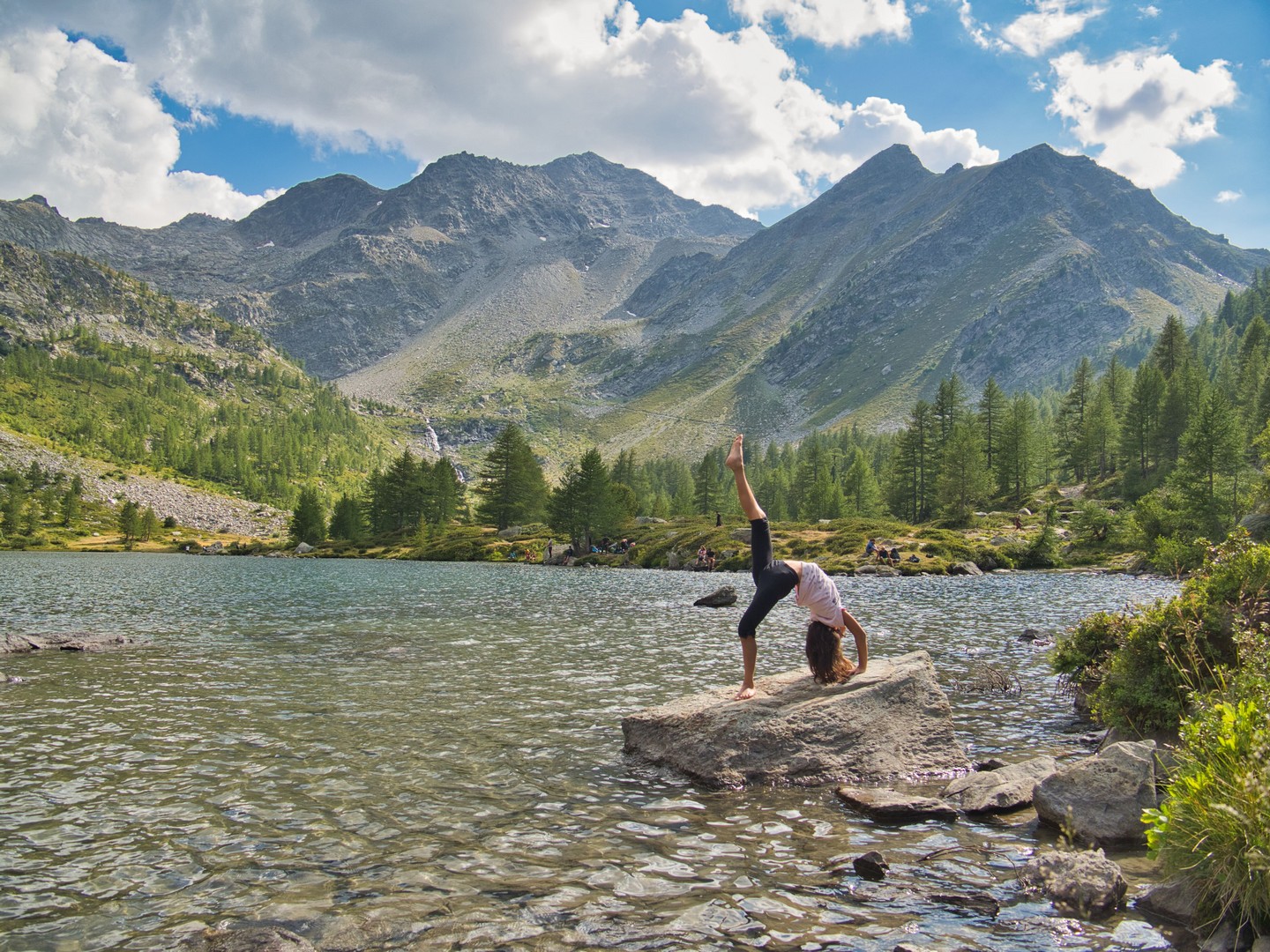 Il lago d'Arpy