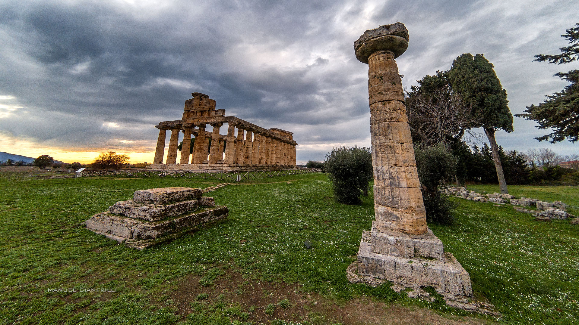 Il Tempio di Athena a Paestum